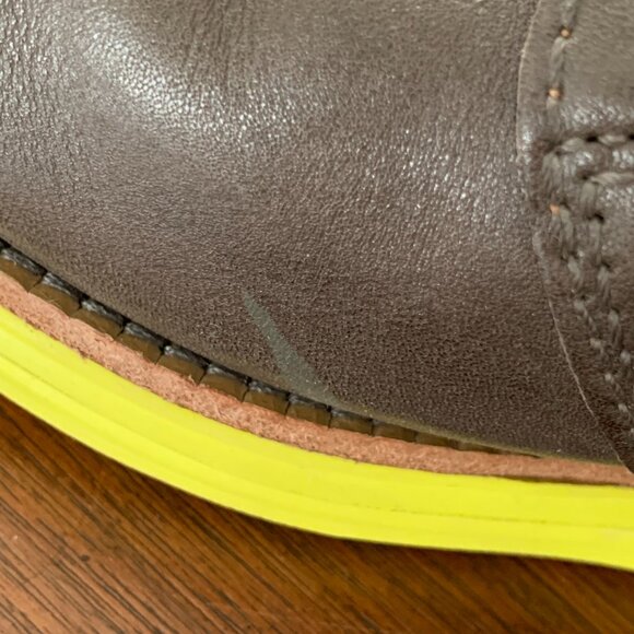 Cole Haan Men's Grand OS Chukka book - Grey and key lime - Picture 12 of 16